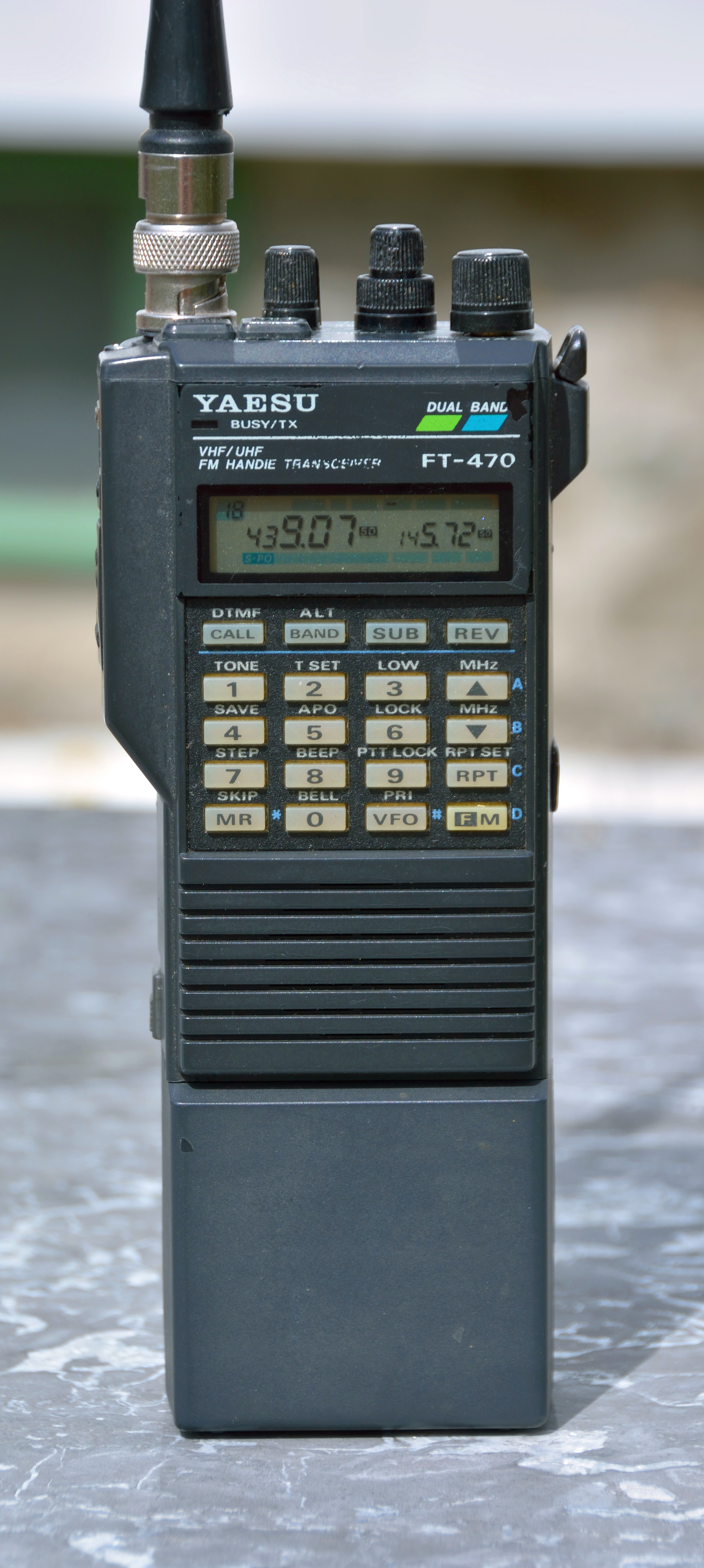 Yaesu FT-470 Dual Band Transceiver